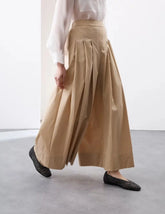 Autograph Pleat Front Super Wide Leg Trousers  Adomoo